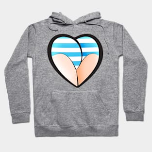 Heart shaped butt and Pantsu Hoodie